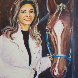072 Anthy with her horse