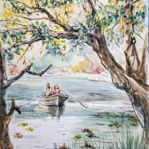 027 Rowing with Grandpa