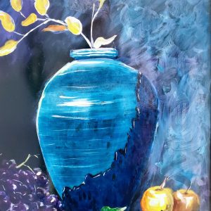 089 Blue Vase