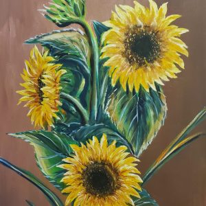 124 Sunflowers