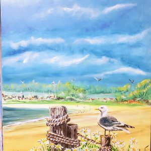 025 Seagull Seascape