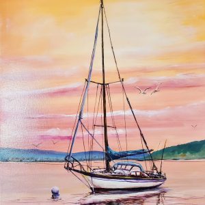 010 Sailboat at Sunset