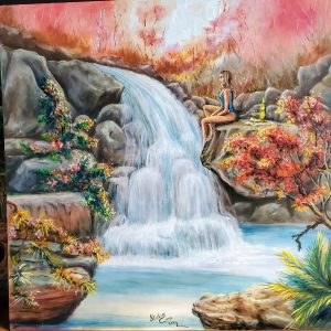 161 Graceful Waterfall