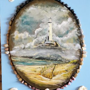 170 Lighthouse on the rocks