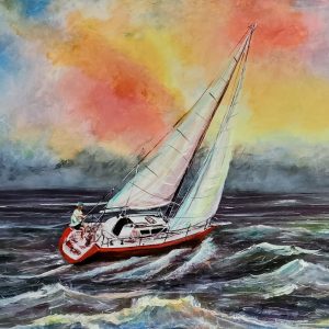 384 Sailing into the sunset
