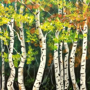 398 Family of Birches