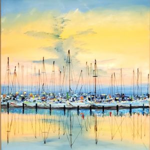 407 Sunset At the Marina