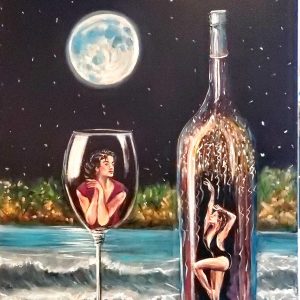 484 Reflection in the moonlight