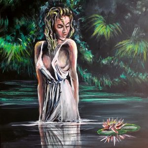 516 Nightfall at the lake