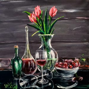 534 Reflections on the table