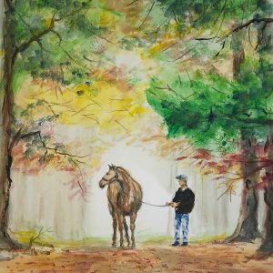 549 A walk back to the barn