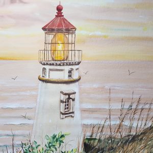 592 Seabreeze by the lighthouse