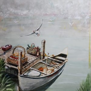 614 A boat picnic