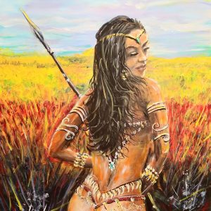 625 Female warrior