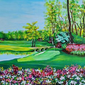 677 12th hole at the Masters