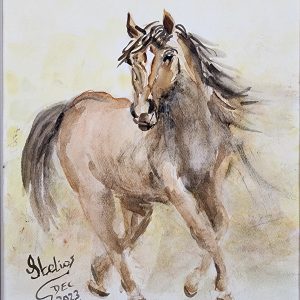 696 Horse in motion